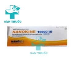 Nanokine 10000IU/ml - Thuốc tiêm điều trị thiếu máu của Nanogen